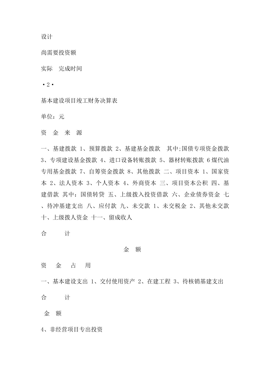 基本建设项目竣工财务决算报表(1).docx_第3页