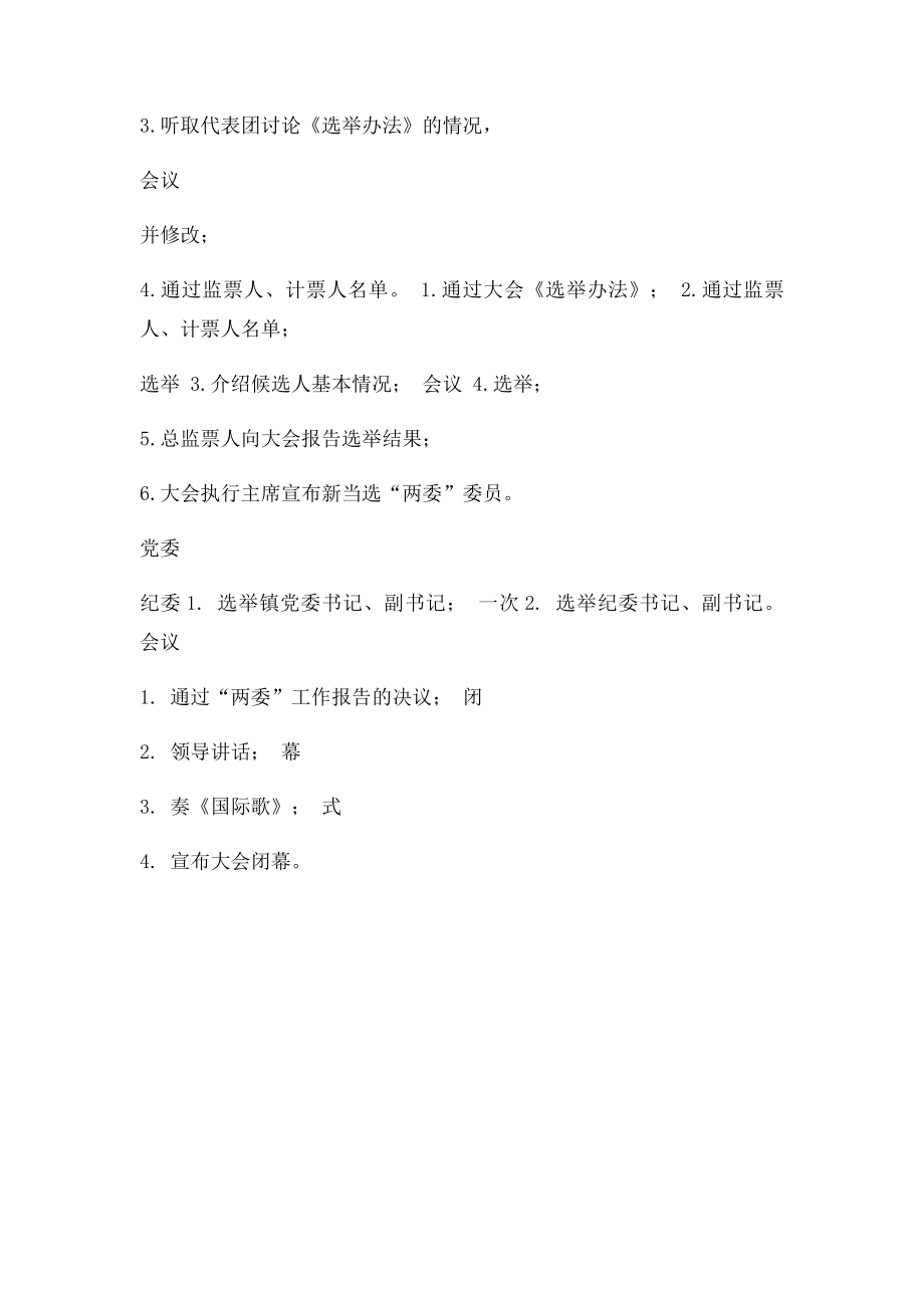 党代会大会日程安排.docx_第3页