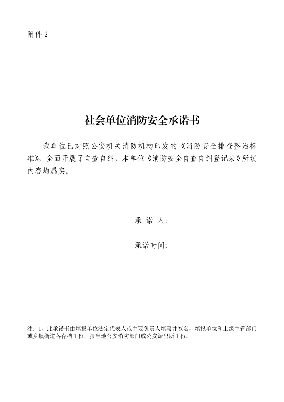 社会单位消防安全自查自纠报告表.doc_第3页