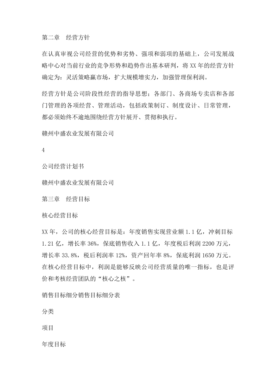 公司运营计划书模板企业运行计划.docx_第3页