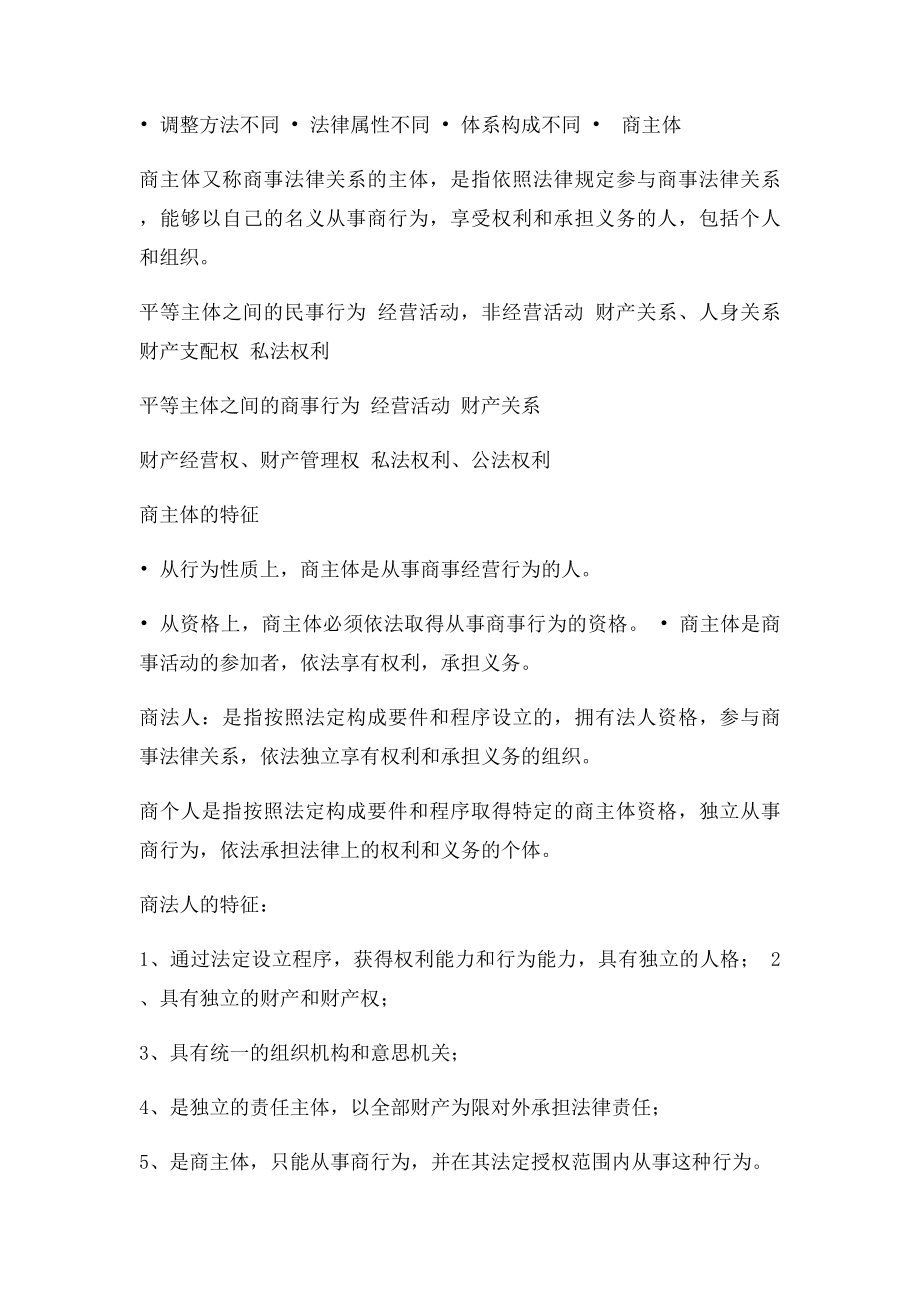 商法复习题.docx_第2页