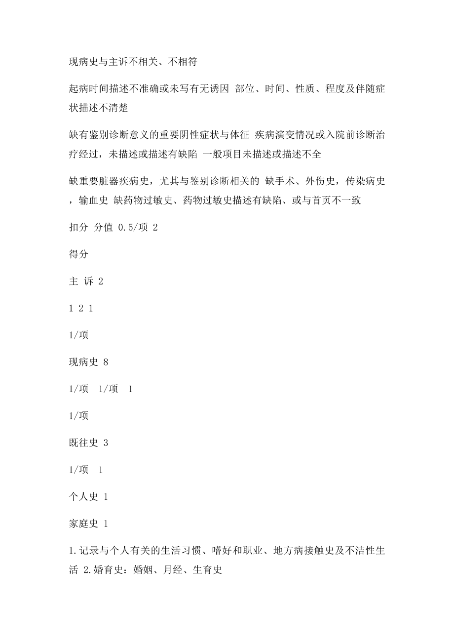 卫生部病历质量评价.docx_第2页