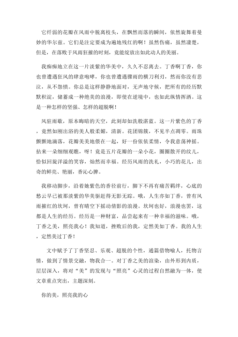 你的美照亮我的心.docx_第2页