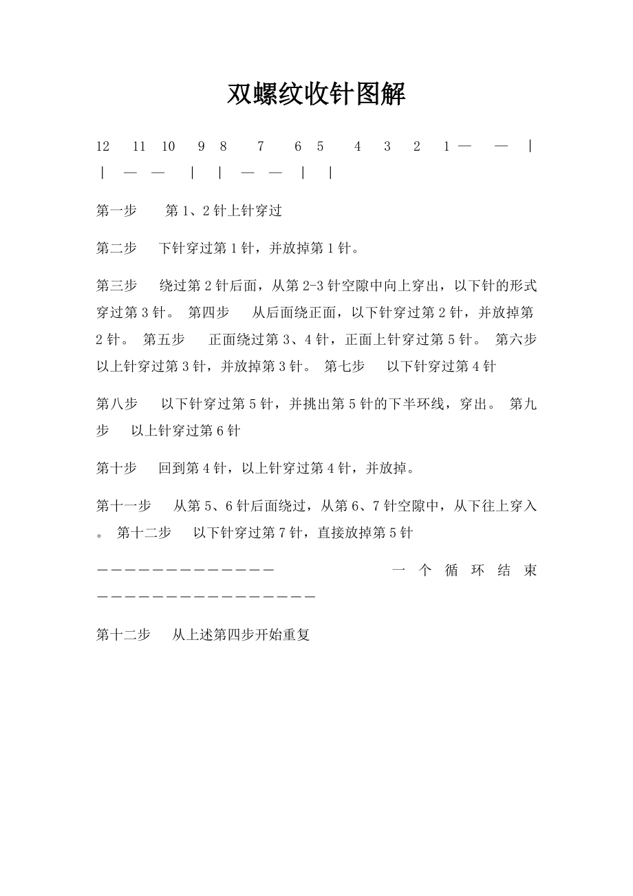 双螺纹收针图解.docx_第1页