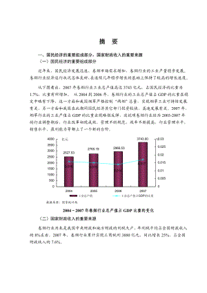 卷烟行业风险分析报告非常系统的对卷烟行业的分析.doc