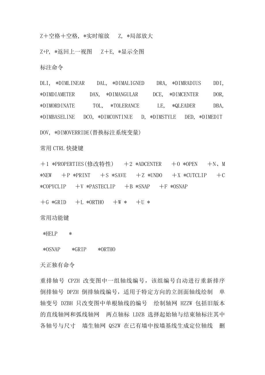 使用天正建筑不得不知的命令大全.docx_第2页