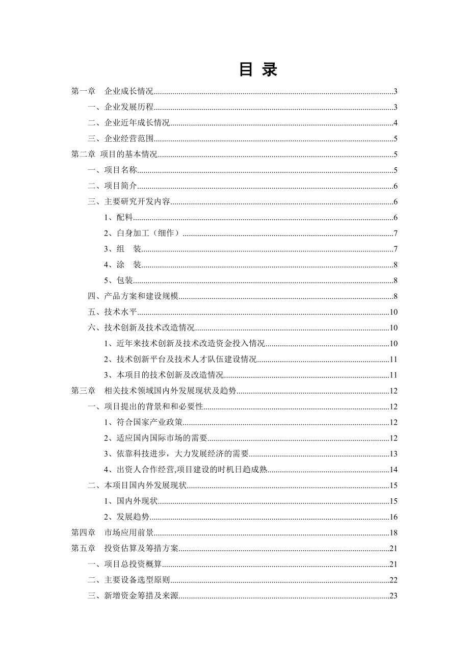 XXXXXXX有限公司企业发展可行性研究报告39352.doc_第2页