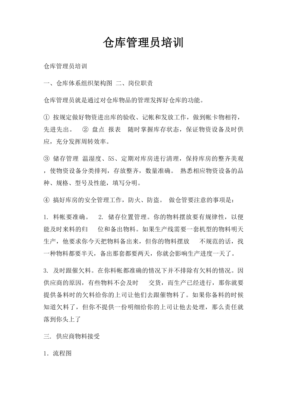 仓库管理员培训(1).docx_第1页