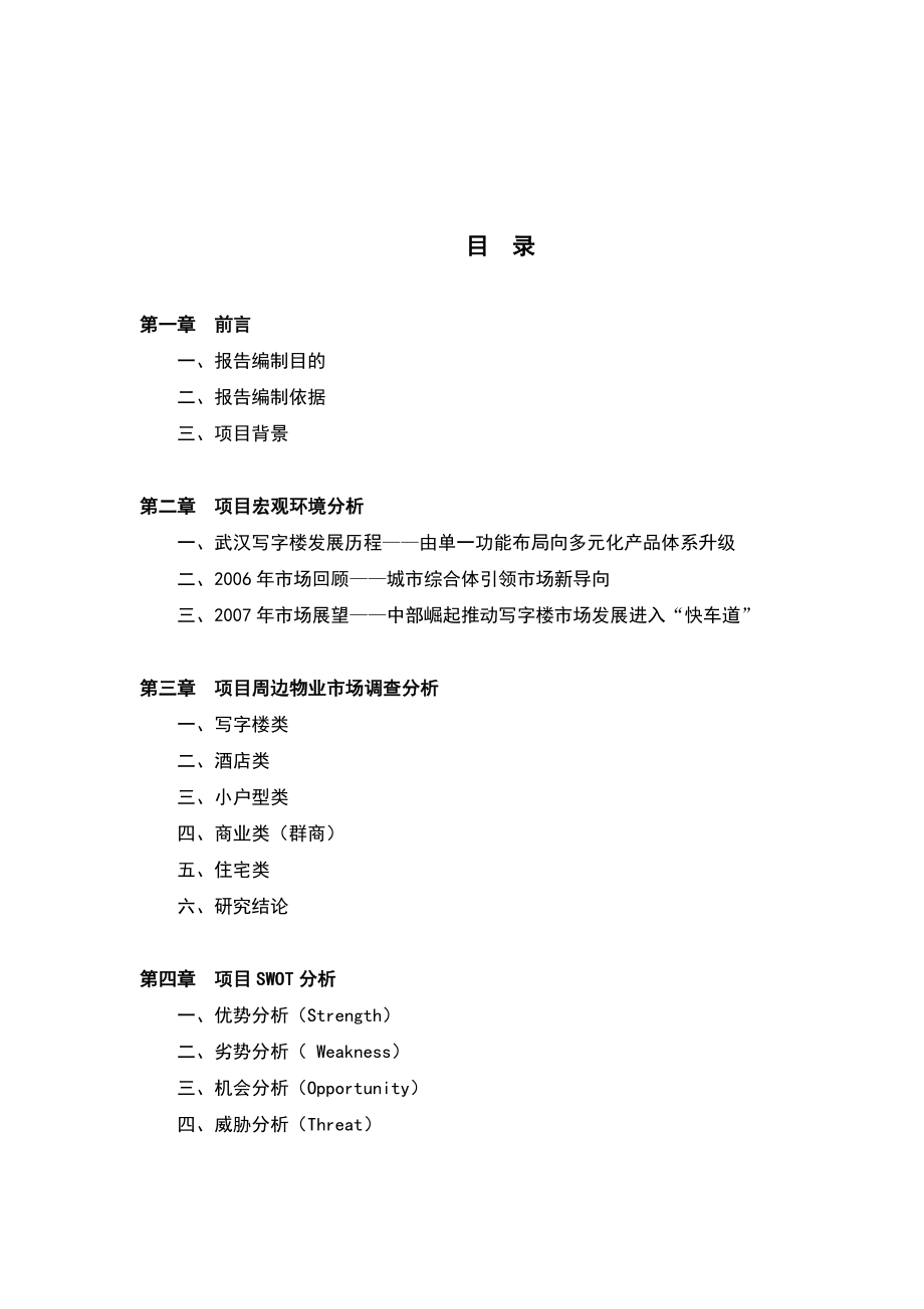 武汉天立摩根中心商业项目可行性研究报告.doc_第2页