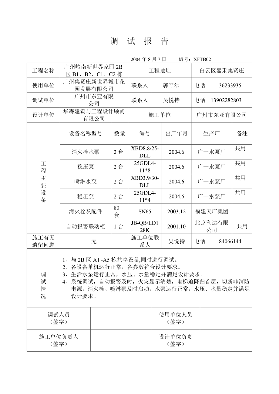 调试报告.doc_第1页