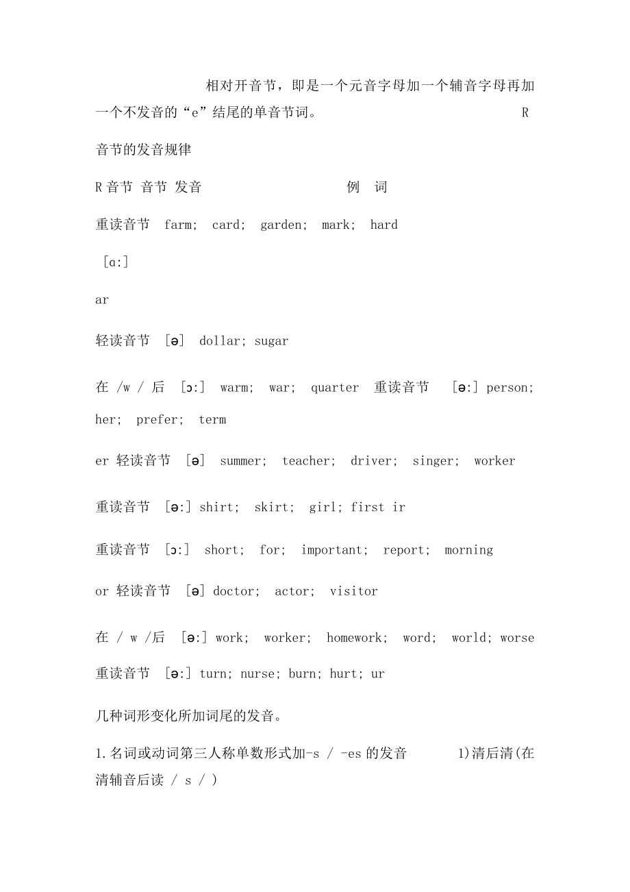 五个英语元音字母发音规则.docx_第2页