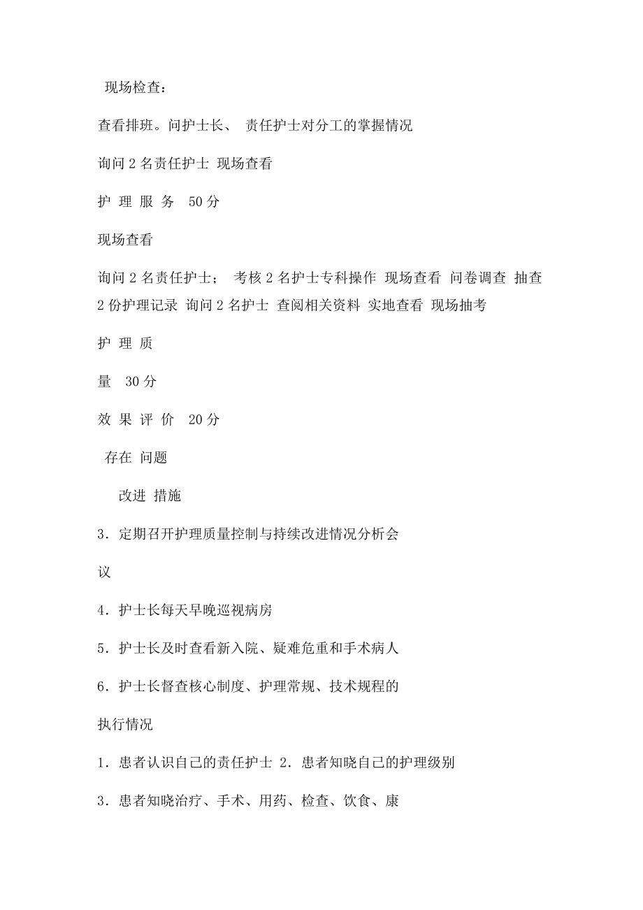 优质护理服务检查考核表.docx_第3页