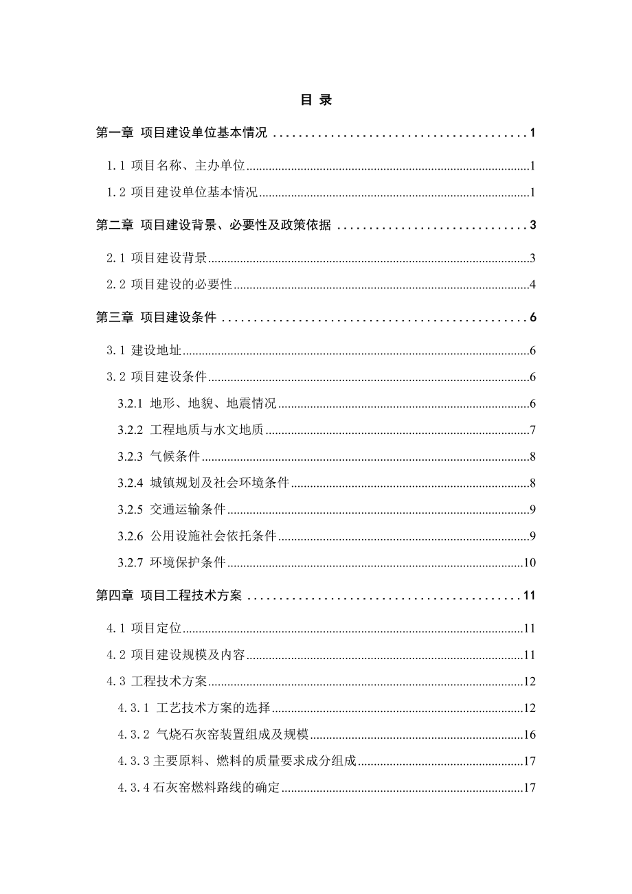 电石炉尾气回收利用项目可行性研究报告.doc_第2页