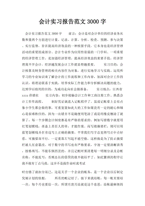 会计实习报告范文3000字.docx