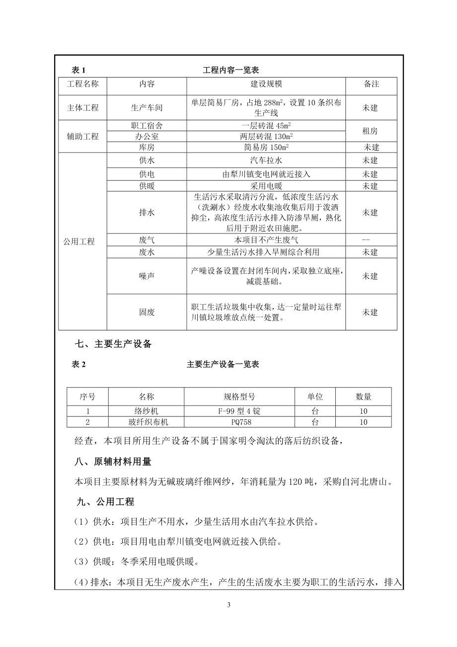 环境影响评价报告公示：泽州县唐晋保温材料制造保温材料环评报告.doc_第3页