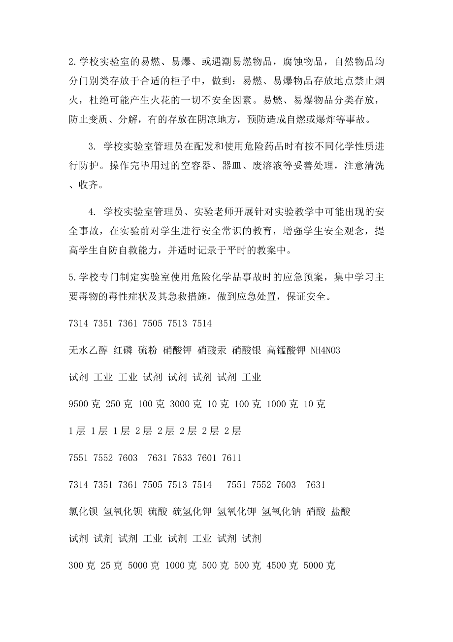 危险药品自查报告.docx_第2页