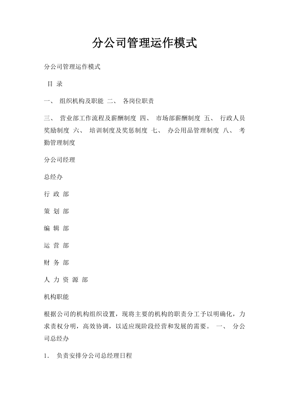 分公司管理运作模式.docx_第1页