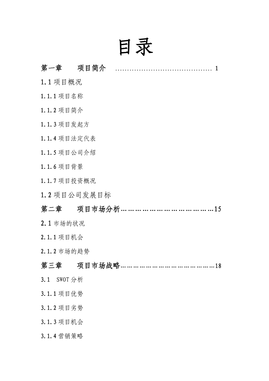 种玻璃有限公司项目可行性分析报告21173.doc_第1页