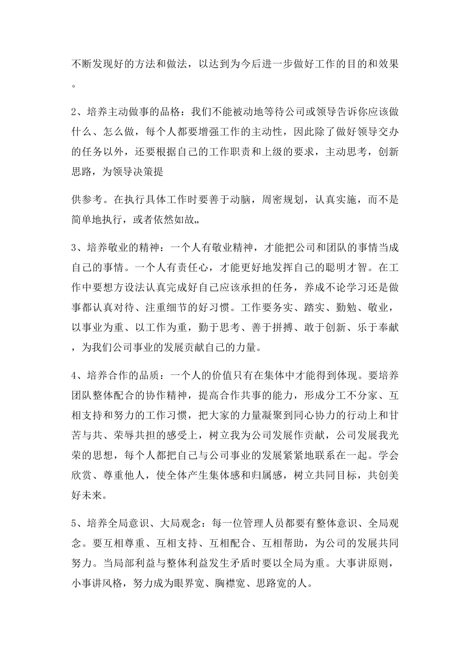 发扬团队精神,提高执行力.docx_第2页