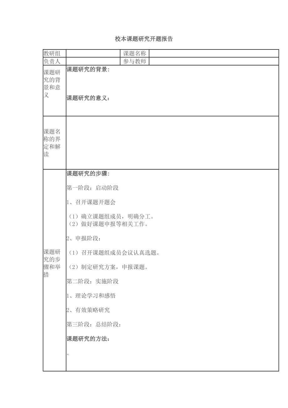 校本课题研究开题报告.doc_第1页