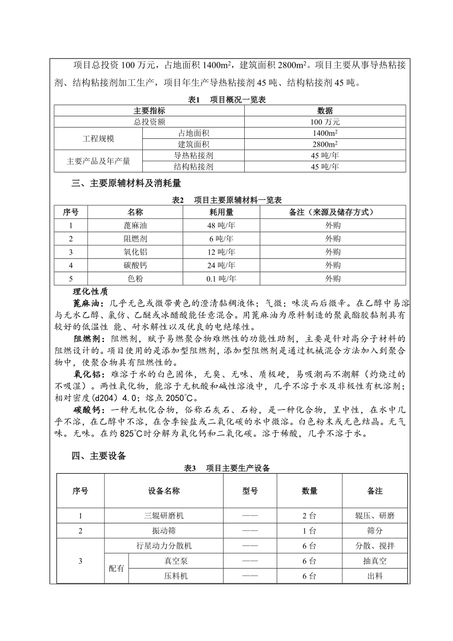 环境影响评价报告公示：东莞市腾威电子材料寮步分环评报告.doc_第2页