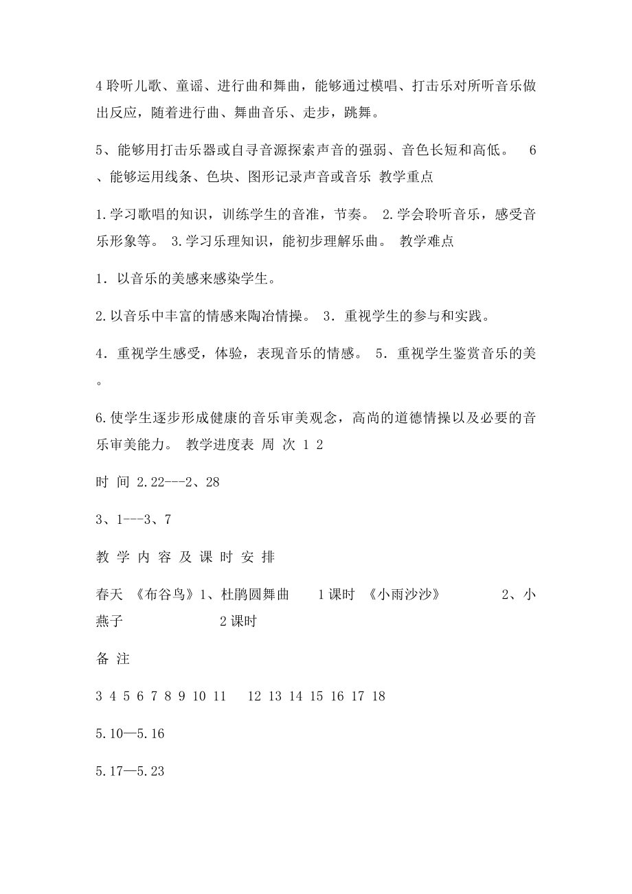 人音一年级下册音乐教案.docx_第2页