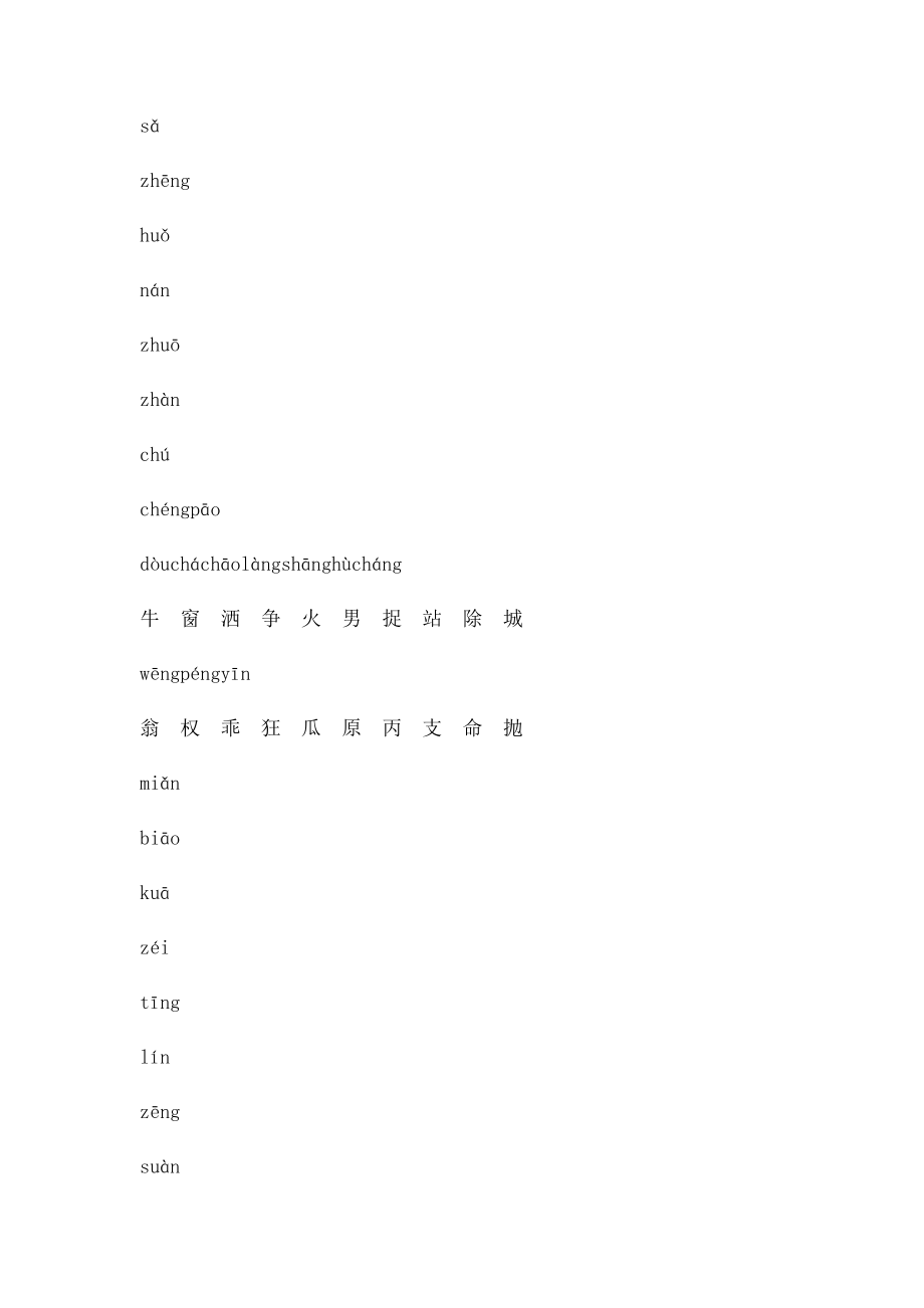 四川省普通话水平测试带注音题.docx_第2页