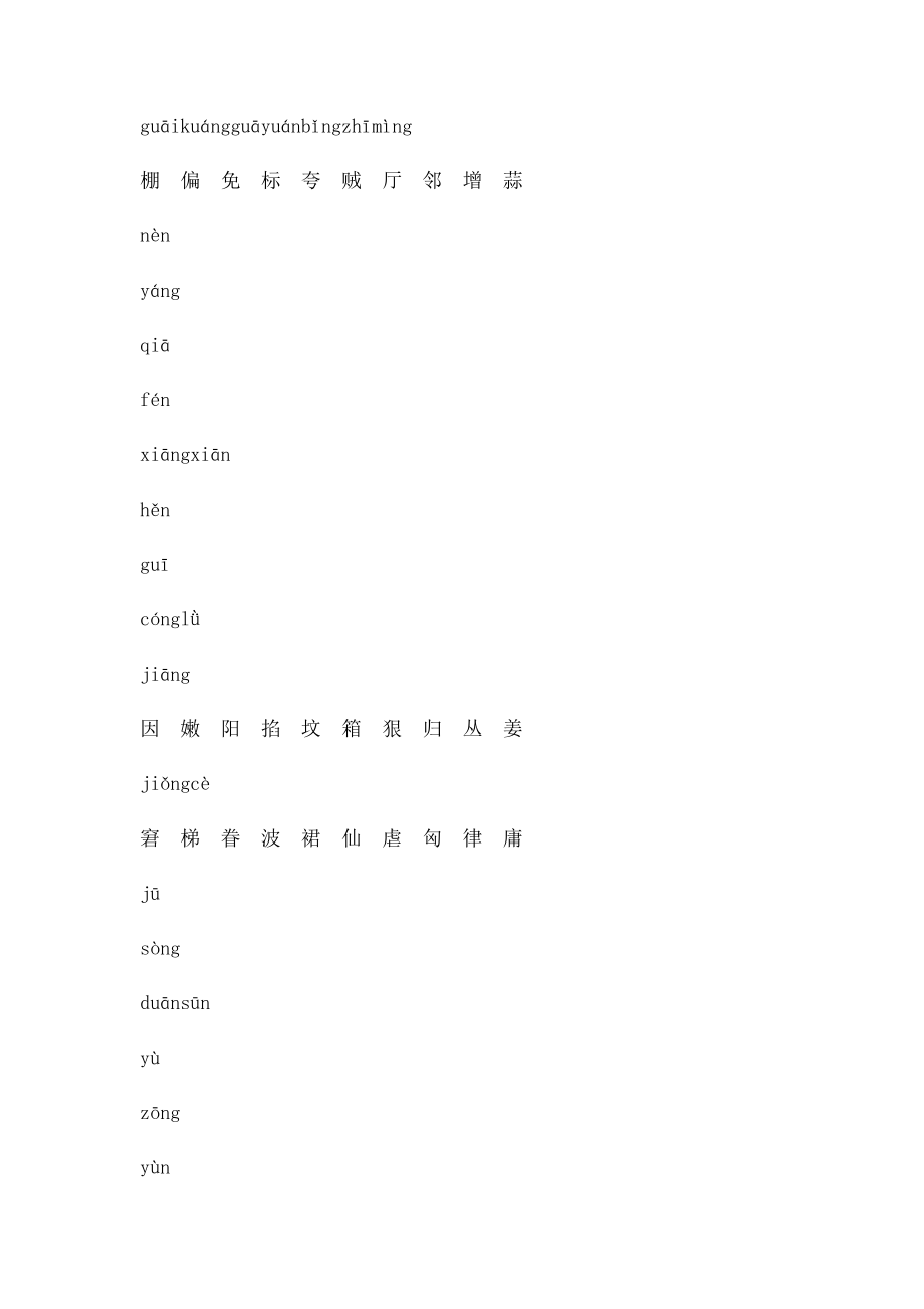 四川省普通话水平测试带注音题.docx_第3页