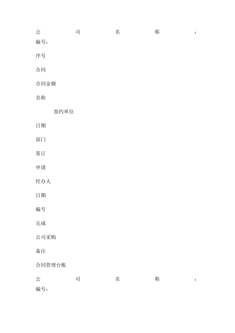 公司合同管理台账.docx_第3页