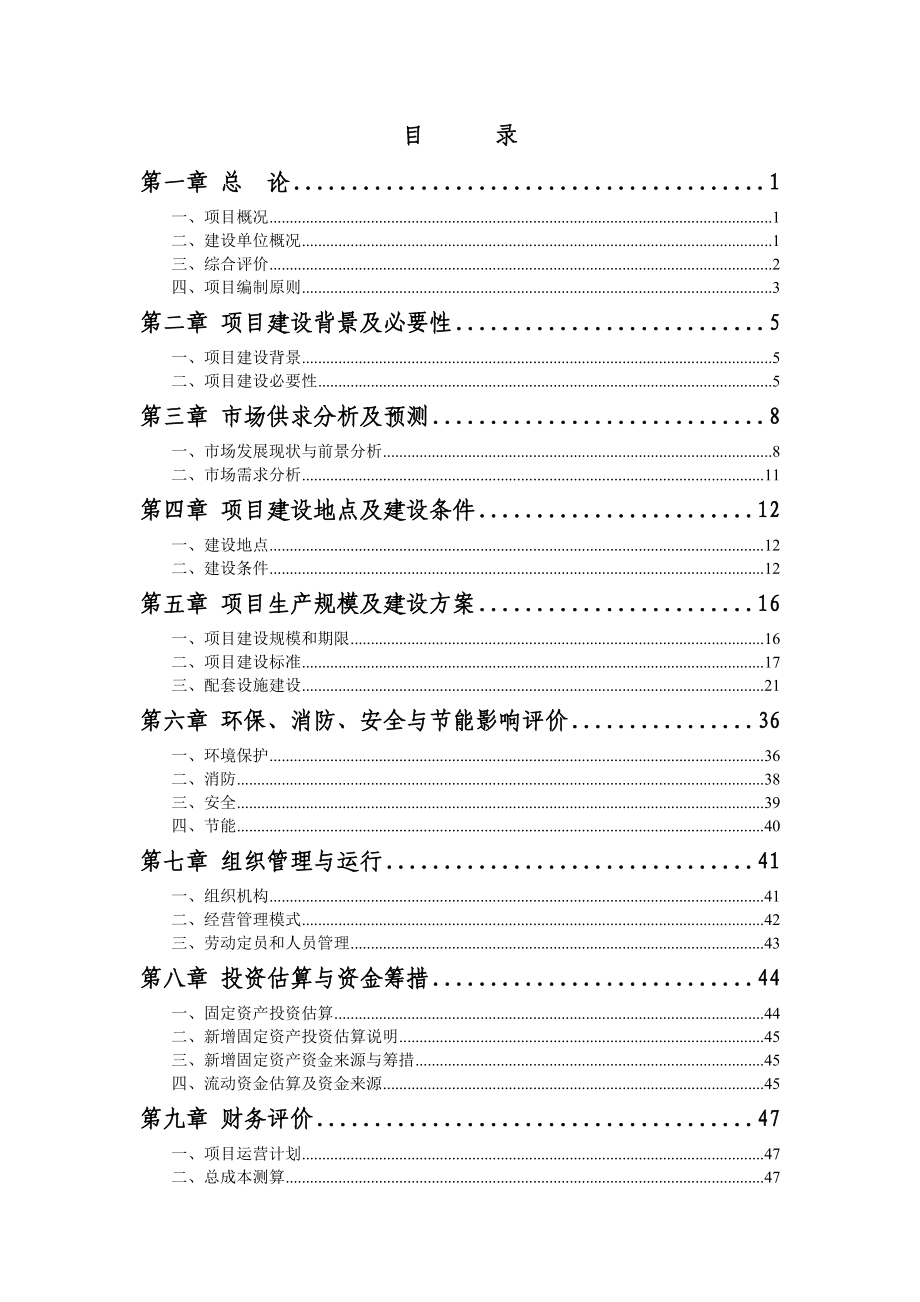 购物中心建设项目可研报告.doc_第2页