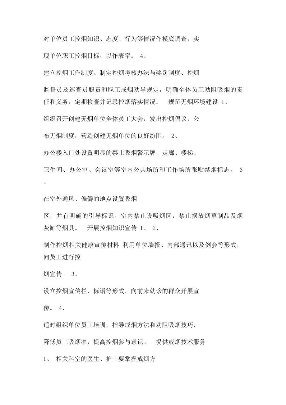 医院控烟计划方案.docx_第2页