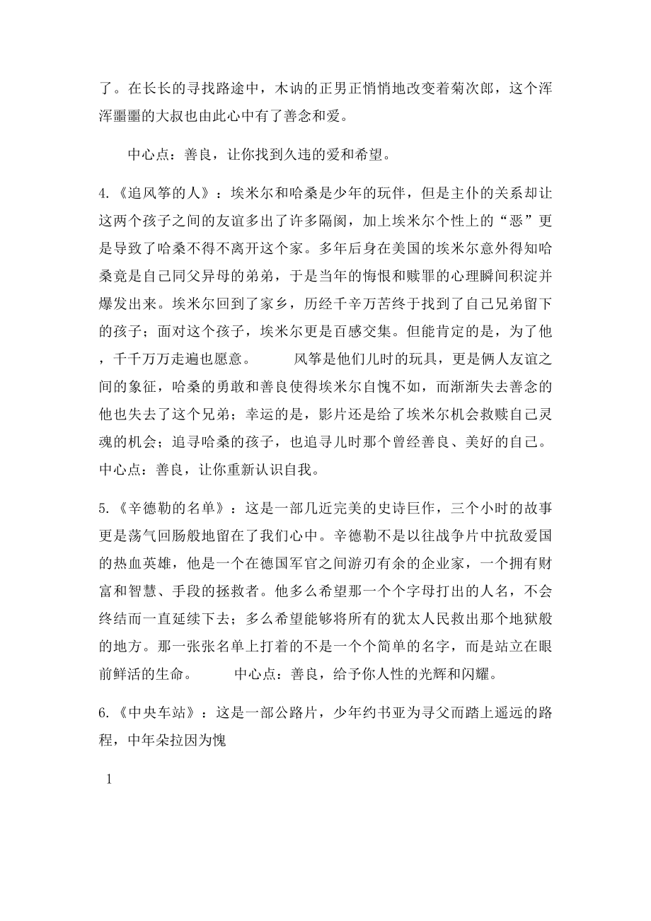 关于善良的电影.docx_第2页