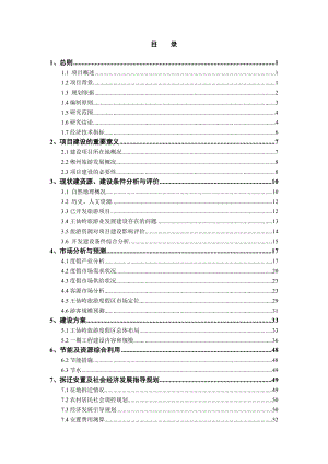 王仙岭旅游度假区开发建设工程(一期)可行性研究报告.doc