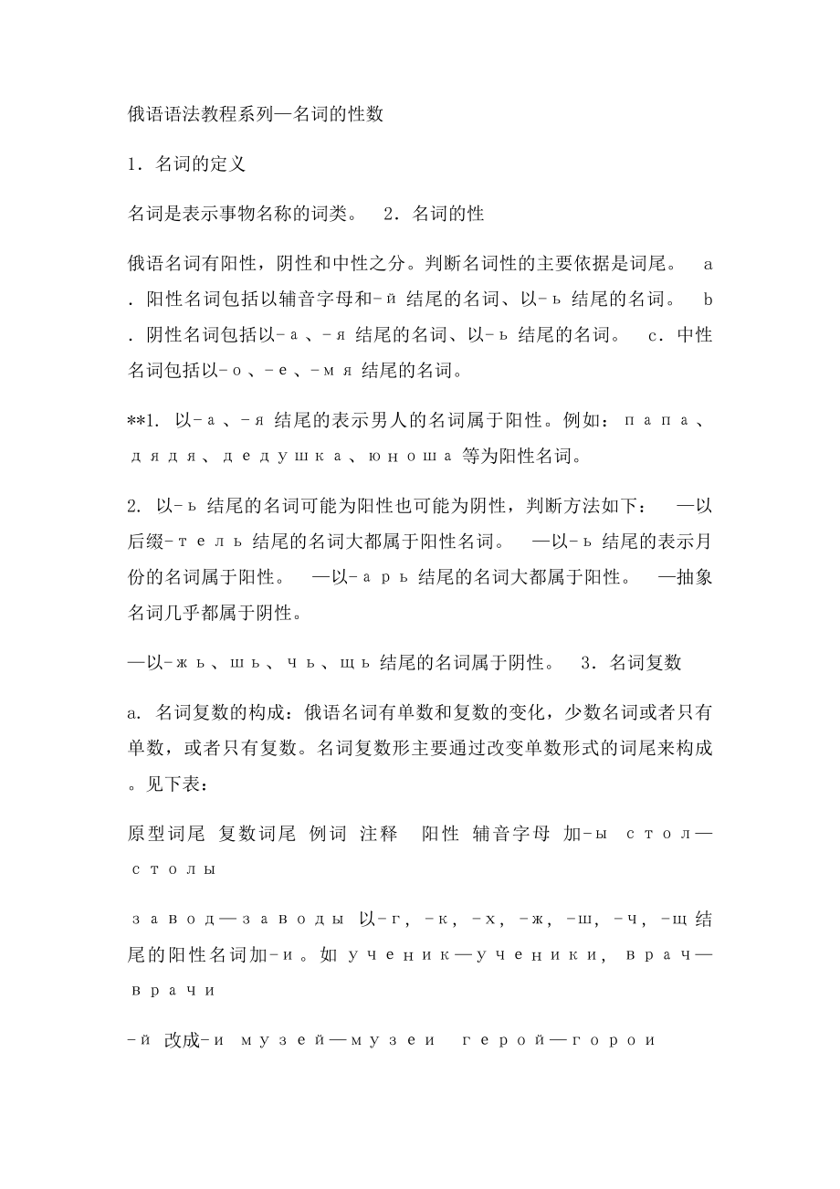 俄语语法教程系列(1).docx_第2页