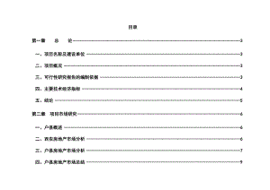 西安市户县沣京路风景洋房项目可行性研究报告 .doc