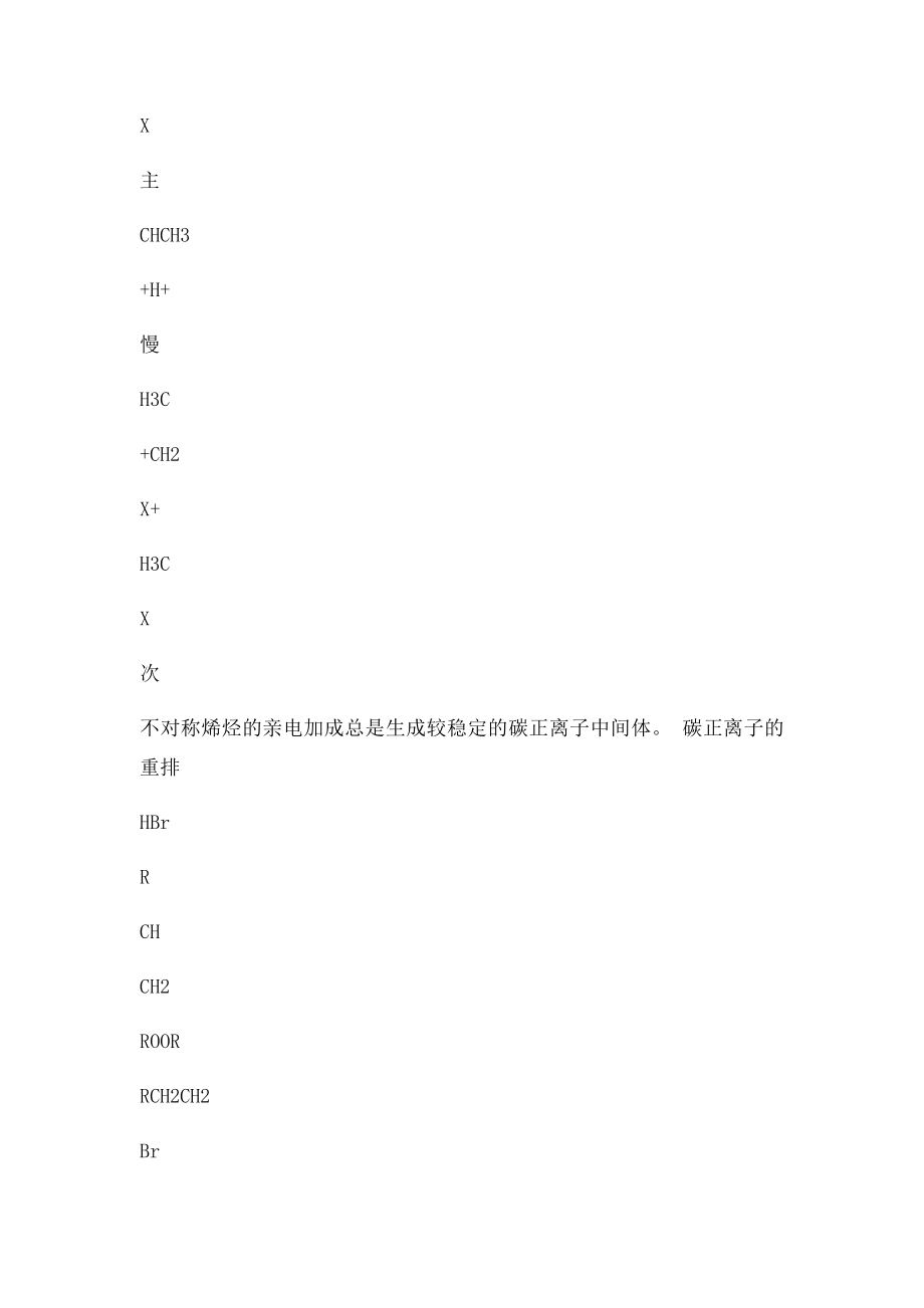 基础有机化学反应总结.docx_第2页