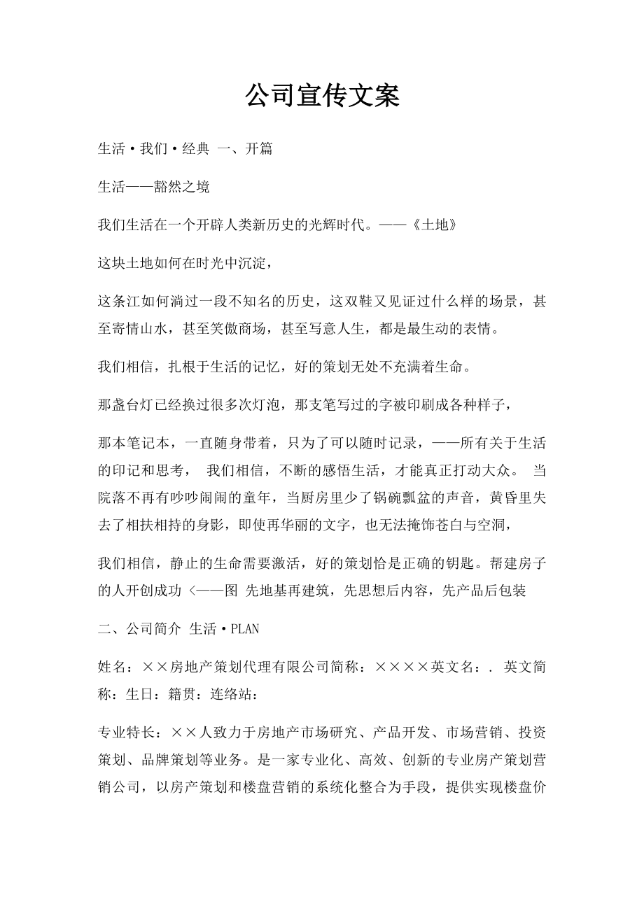 公司宣传文案(1).docx_第1页