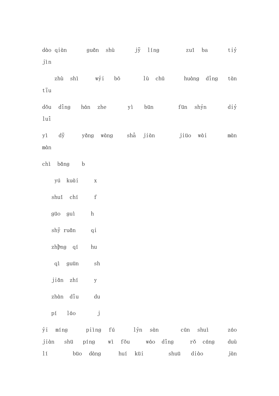 北师大三年级语文上册期末综合复习字词句.docx_第3页