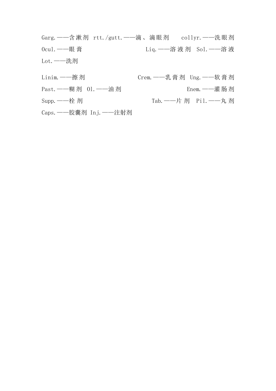 处方中常用的拉丁文缩写(1).docx_第2页