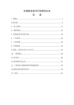 生物质发电可行性研究报告.doc