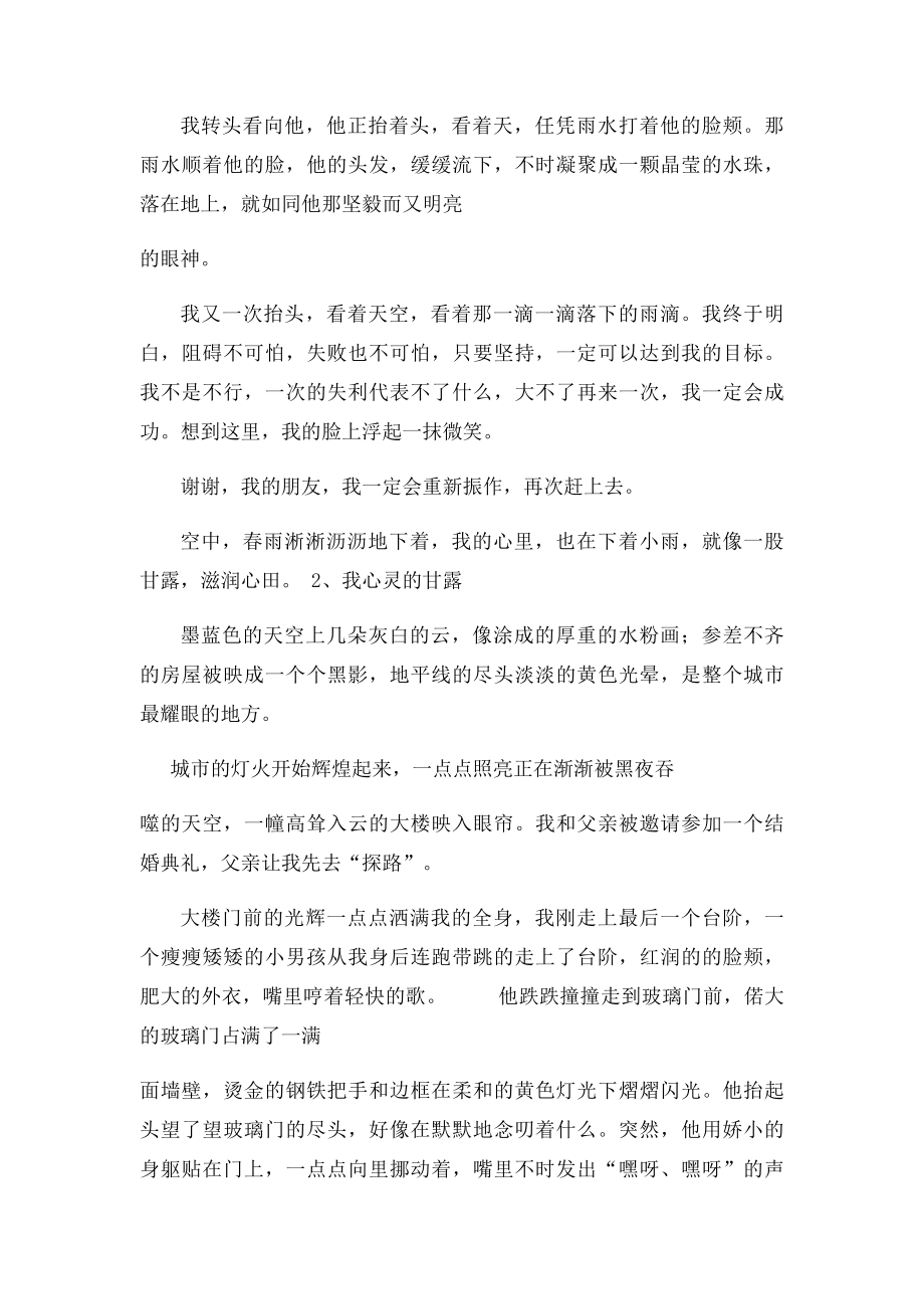 我心灵的甘露(1).docx_第2页