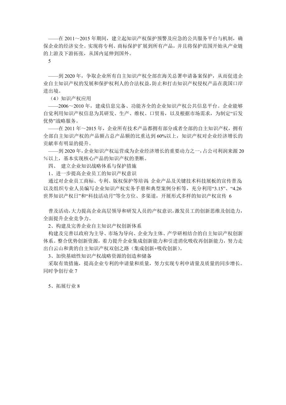 企业知识产权战略规划.doc_第3页