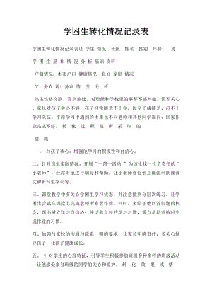 学困生转化情况记录表(3).docx