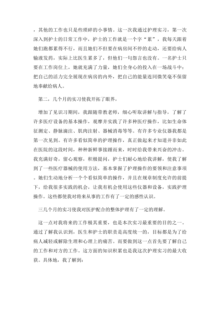 护士实习工作总.docx_第2页