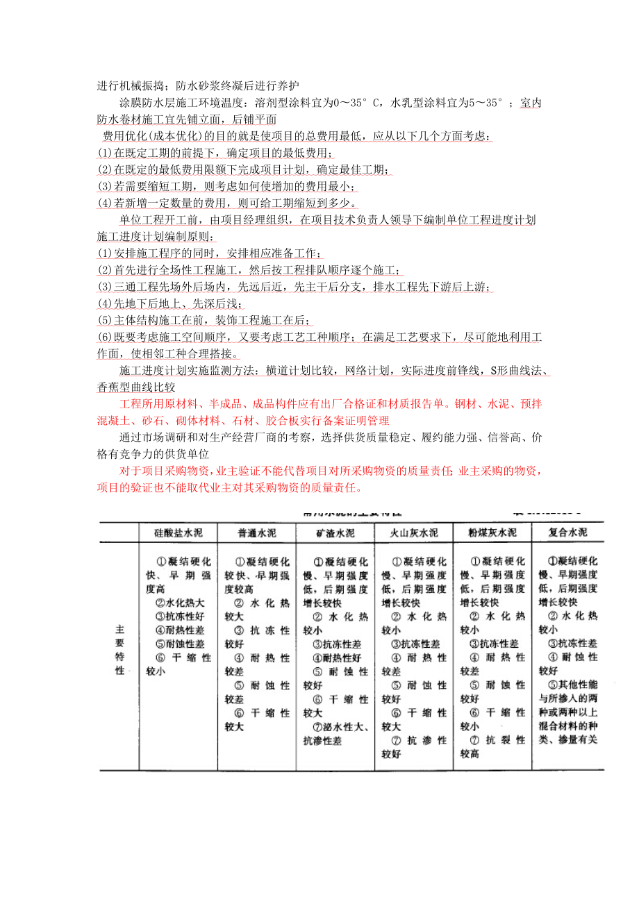 【一建笔记分享】一建建筑实务笔记精篇复习资料.doc_第2页