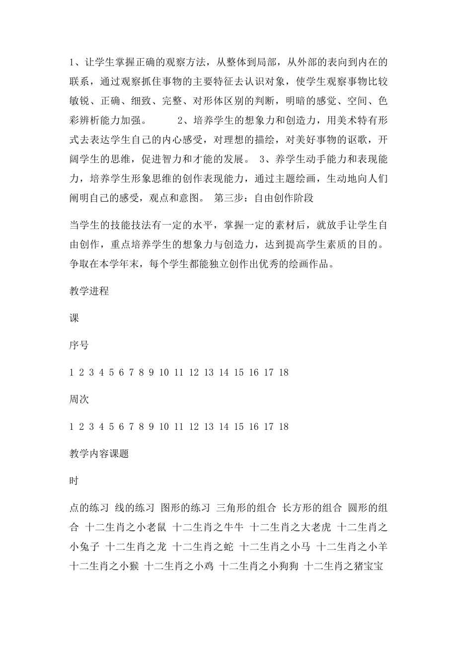 学校课程简笔画教学计划.docx_第2页