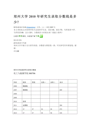 郑州大学考研目录.doc