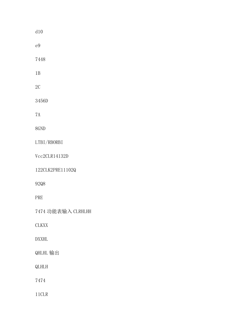 数字电路课程设计用各种芯片资料管脚图.docx_第2页