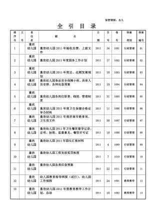 全引目录总表.doc