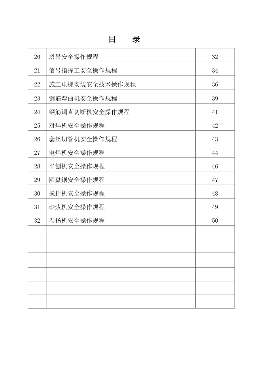 建设公司各工种操作规程.doc_第2页